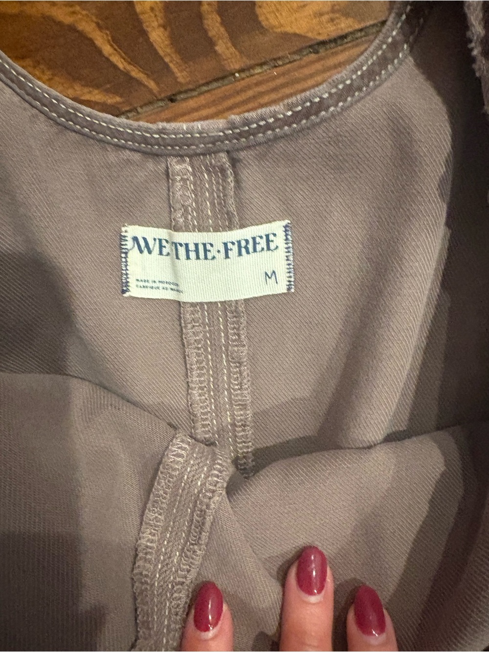 Free People Brown High Roller Overalls (worn once) - Picture 4 of 4